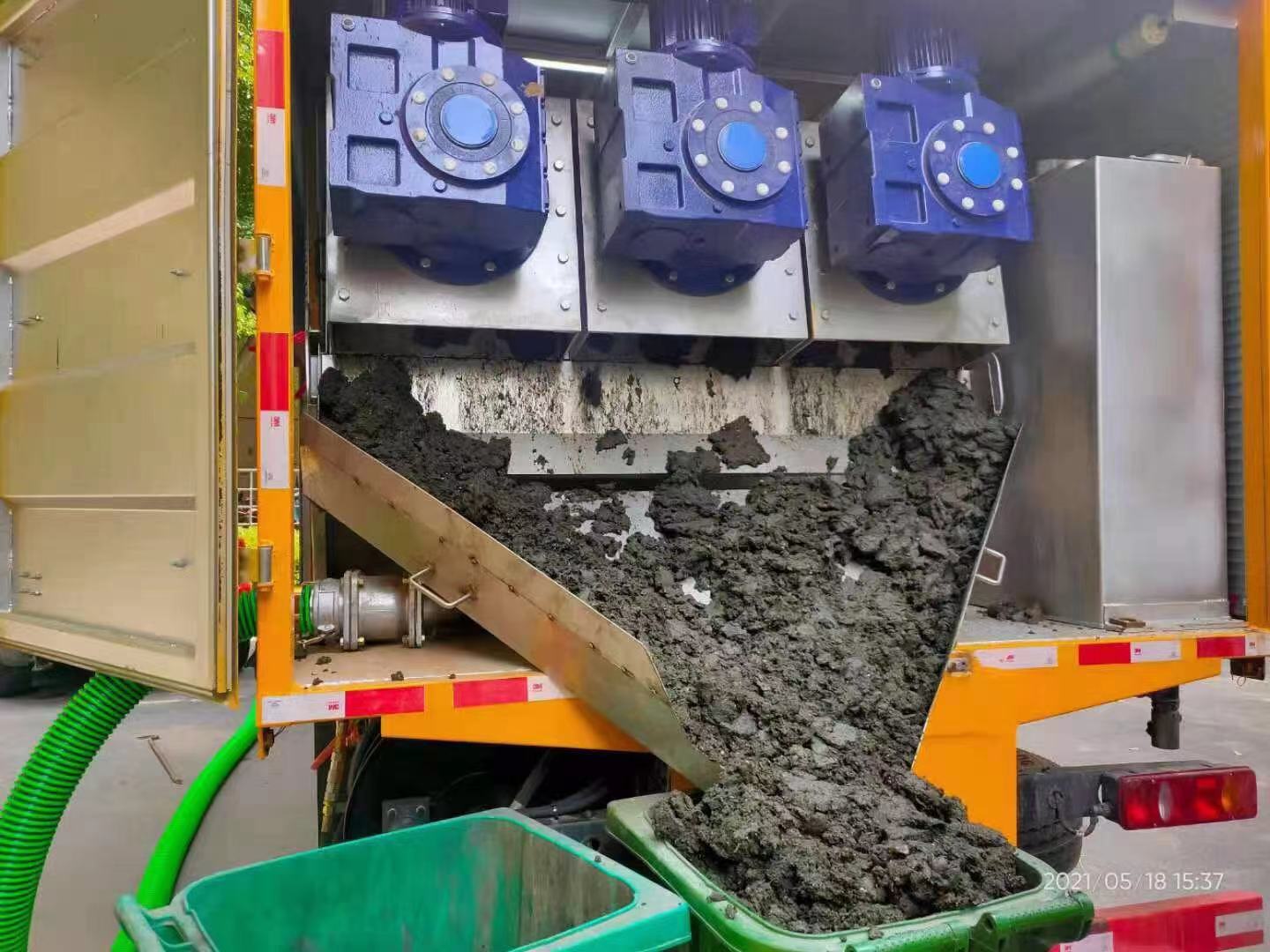 巴塘化粪池清掏城市维护站-泥浆净化干湿分离处理